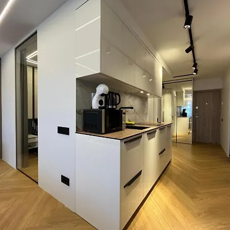 Apartmán Elenos Modernus Apartamentai Sventojoje *